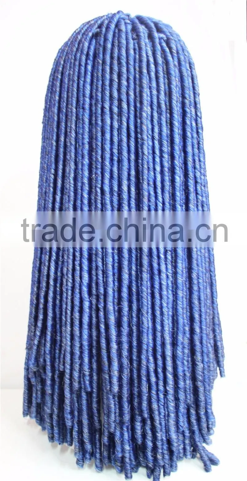perruque tresse africaine, cheap micro braided synthetic lace front dread lock african american braided wig for balck women