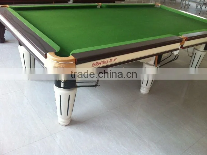 Factory Direct Sales Solid Wood With Slate ,Excellent Hand Made Crafts Coin Operated Billiard Table/Pool Table