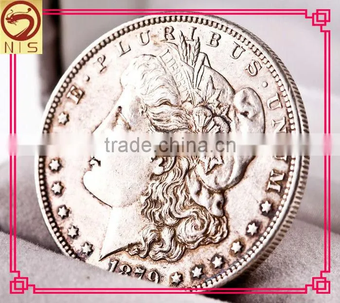 promotional rare silver and gold souvenir custom coin