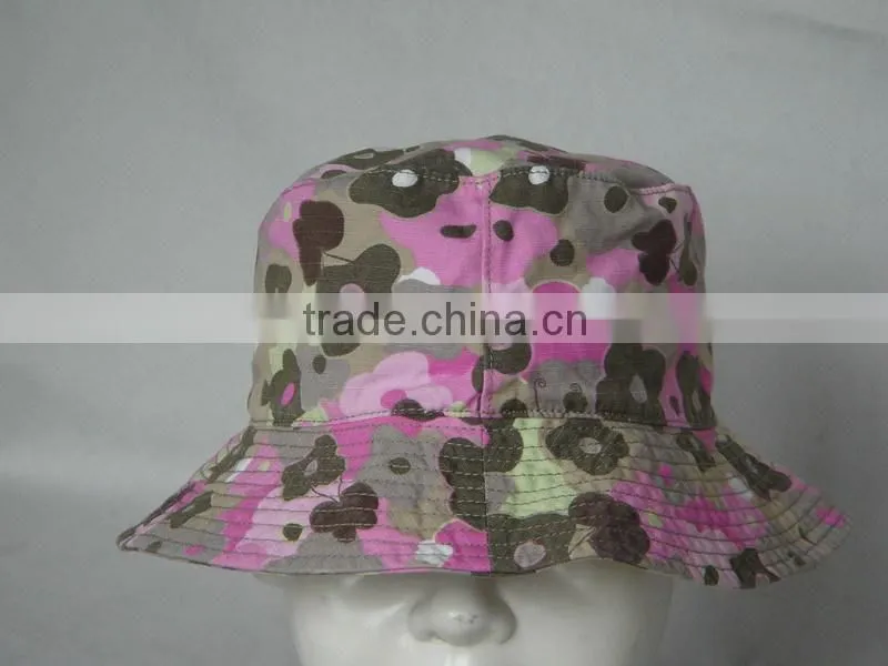 Colorful Funny Tie Try Blank Floral Custom Bucket Hat