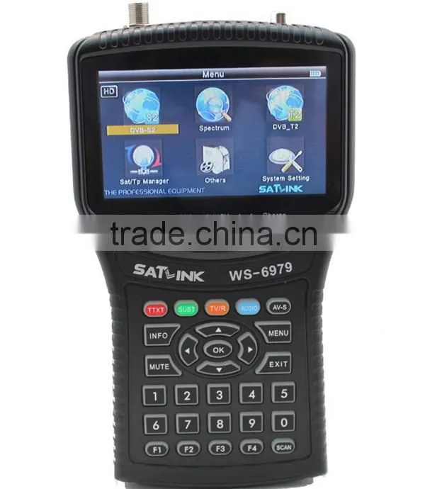 SATLINK WS-6979 HD MPEG4 real time spectrum satellite finder meter ws6979