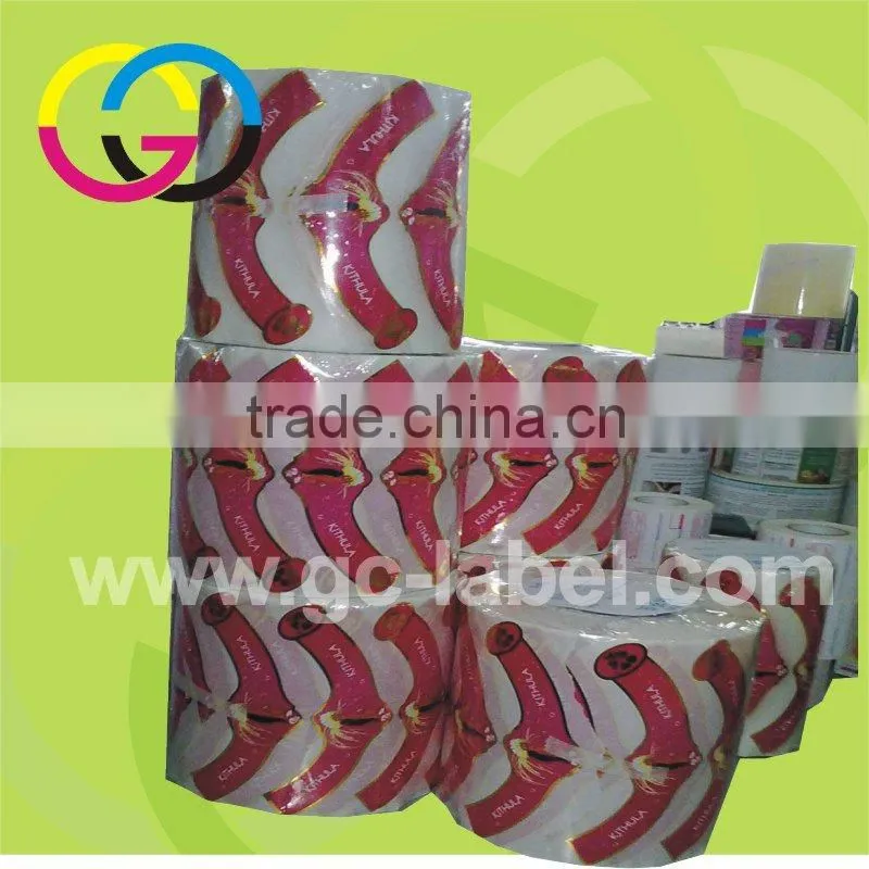 BOPP adhesive label tyre sticker waterproof sticker