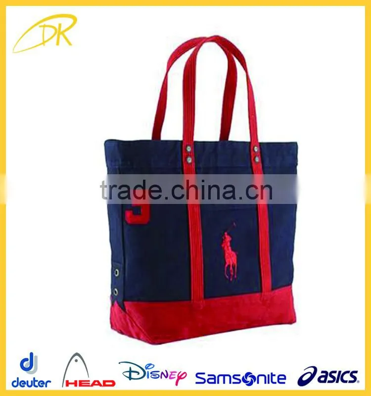 Cotton Canvas Simple Tall Tote Mens Beach Bag, Beach Bag for Men