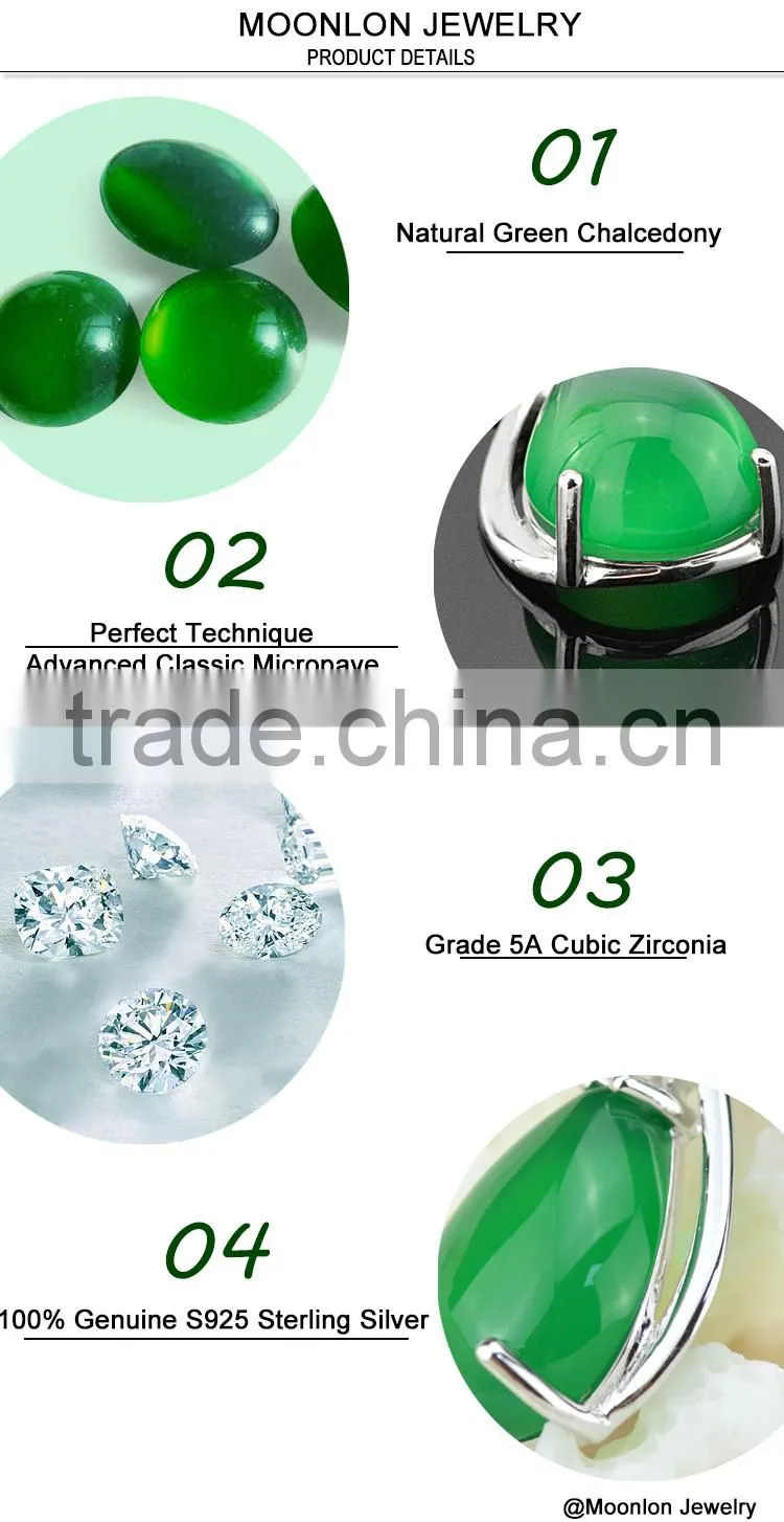 Online jewellery shopping, gold plating natural chalcedony chain larimar necklaces
