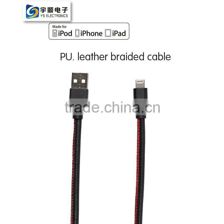 MFi data cable for mobile phone 6 Plus / 6 / 5S / 5C / 5 Made in China