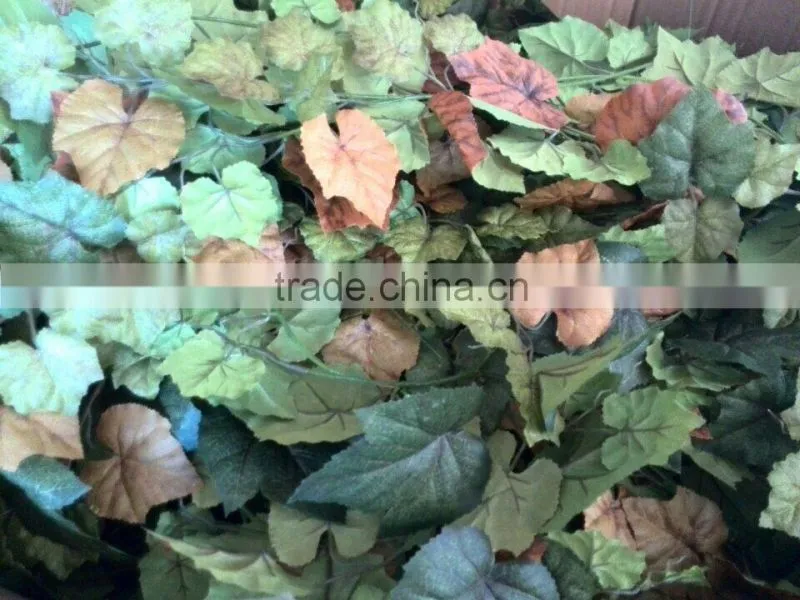 silk leaves large bush hanging