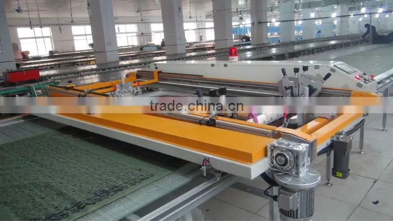 flat table automatic screen printing machine t-shirt