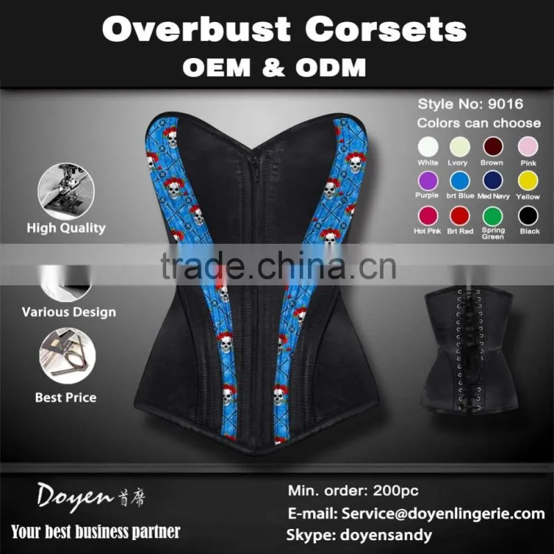 plus size steel boned corset bodysuit for women full steel boned corset