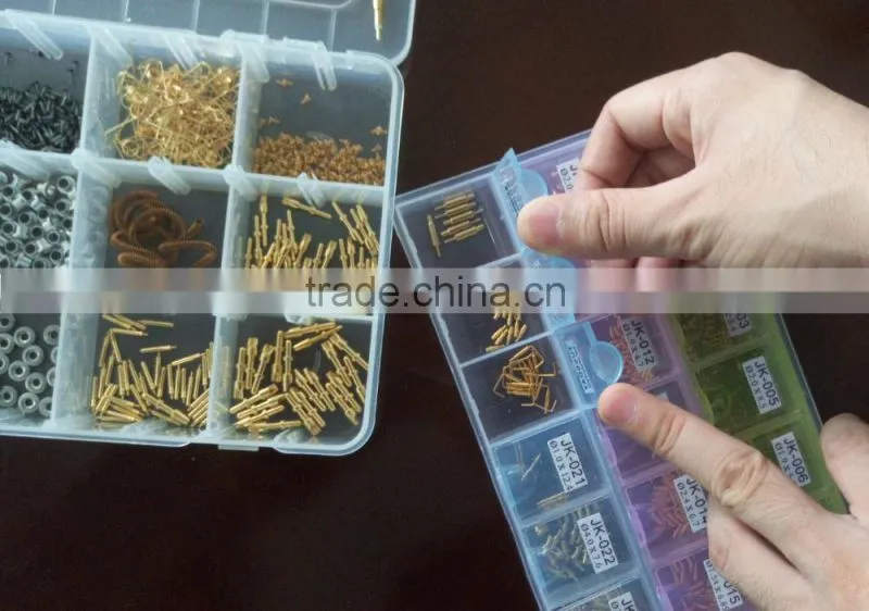 Male Gender and PCB Application 4 pin Pogo Battery Connector