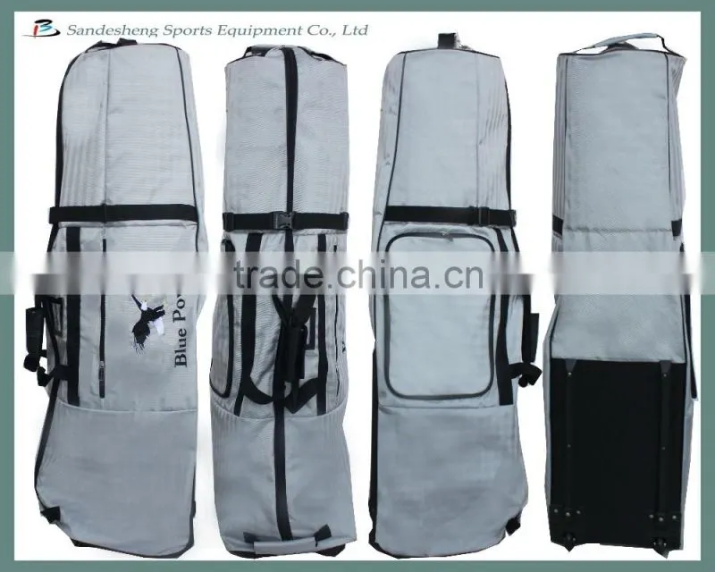 golf bag travel cover with wheels
