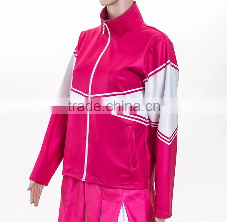 fashion sublimation slim fit Full-Zip Womens Training Top