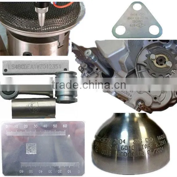 Dot peen car number plate pneumatic making machine