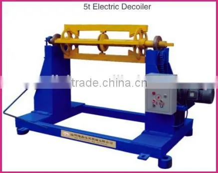 Electric Color Steel Hydraulic Automatic Decoiler for sale