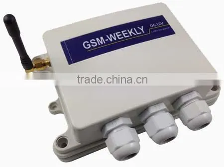 Gsm power off battery alarm SMS remote controller