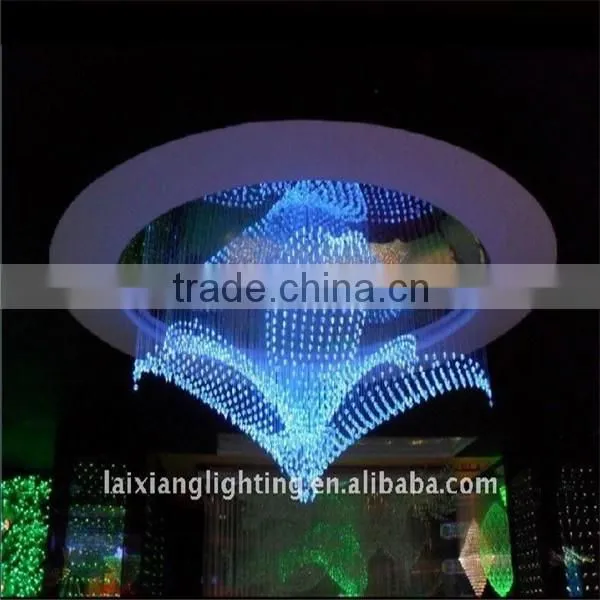 Decorative Hanging Modern Ceiling Lamp, Crystal fiber ceiling lamp