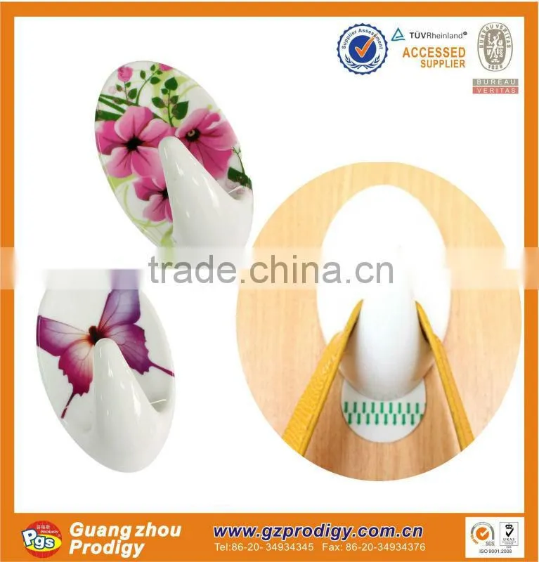 wall mounted lantern hooks plastic hook plastic removable adhesive wall mount round hook