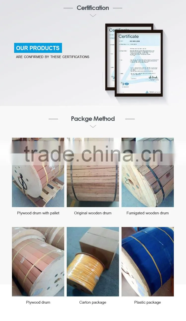 1 core fiber optic cable GJPFJV for telecommunication