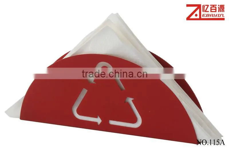 with simple design stainless steel paper holder