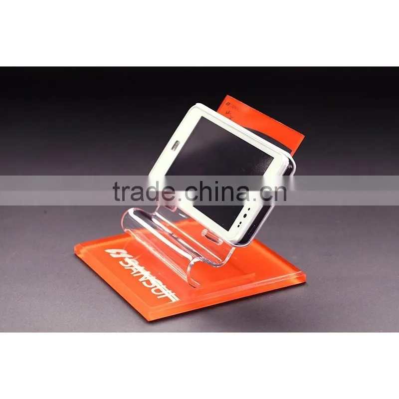 Single acrylic cell phone case mobile phone display