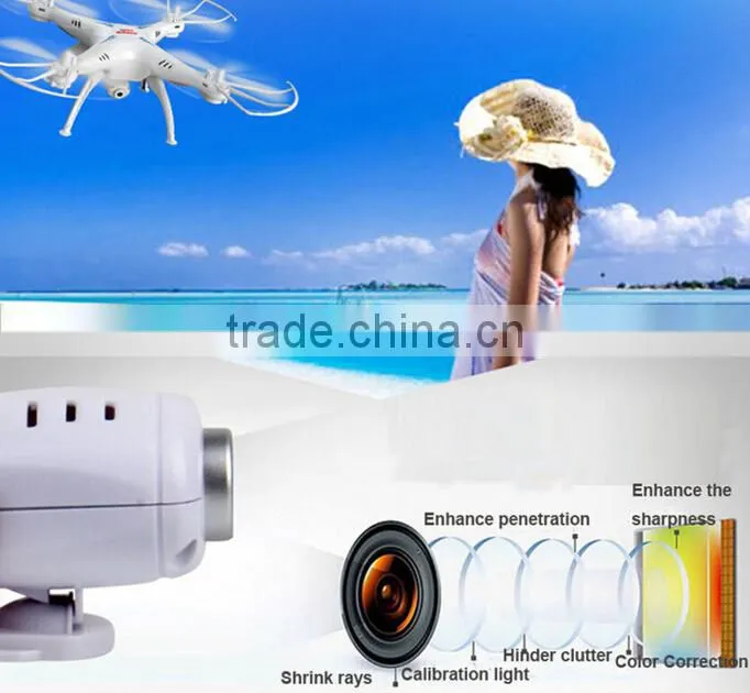 Hot selling product rc quadcopter 4CH 6-axis airplane drone syma x5sw