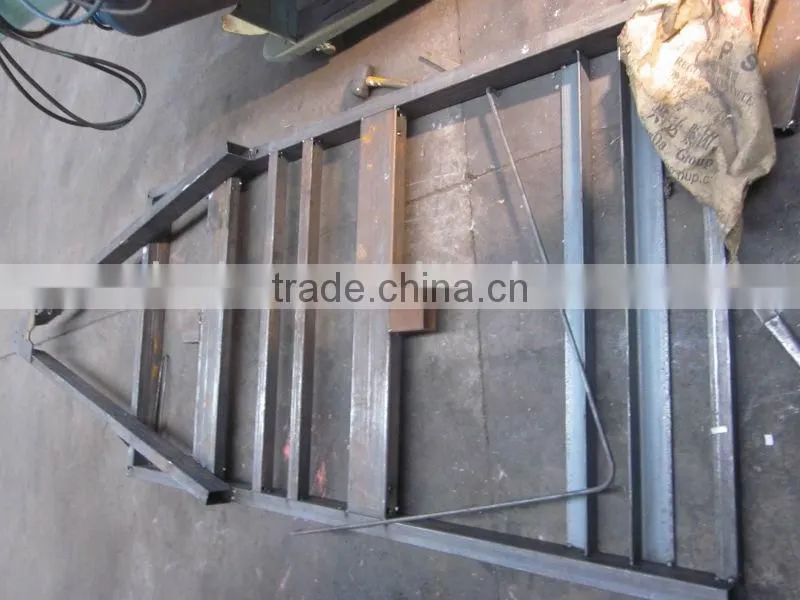 customiezed galvanized trailer frame