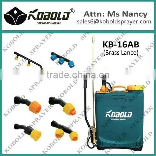Double Piston Manual Backpack Sprayer,16L Sprayer