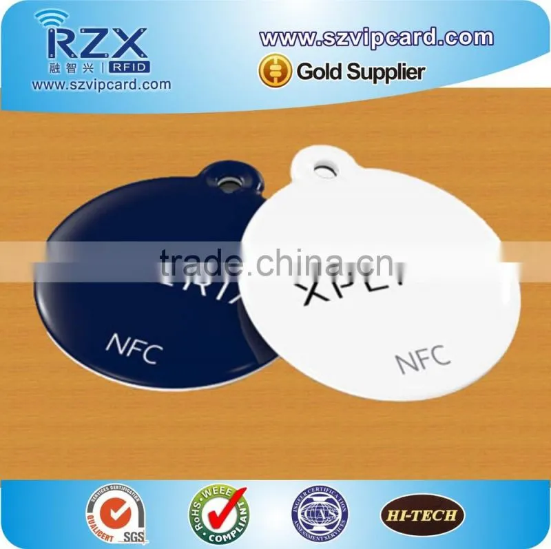 cheap price rfid smart rewritable NFC TAG with tag203/213/215/216 chips