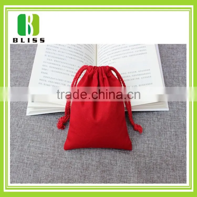 China munufacture cheap promotional jute drawstring bag