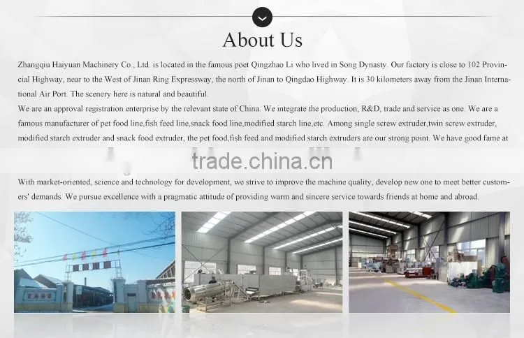 Factory Pregelatinized modified Starch processing line