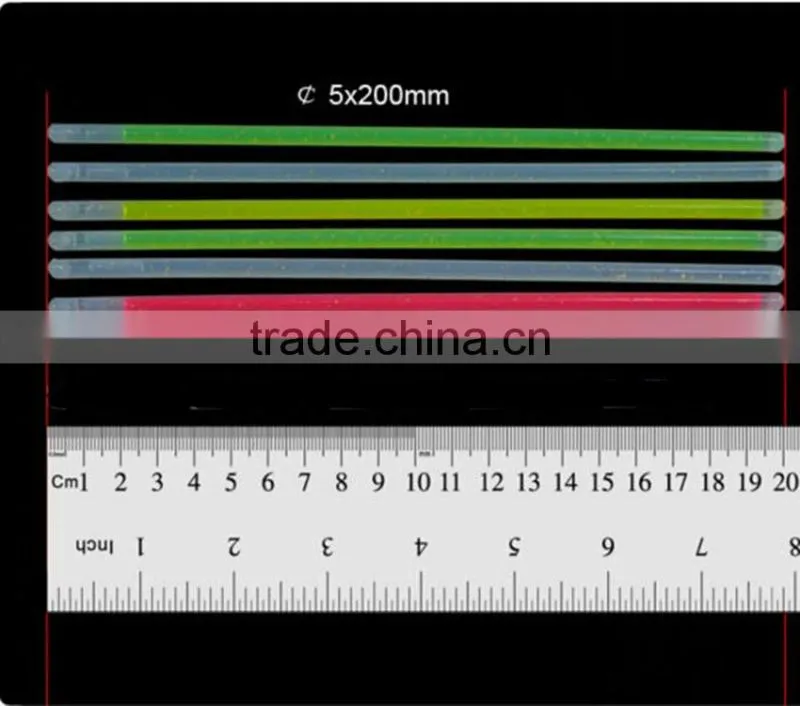 8 inch ECO Glow in the dark Party Favor Plastic Glow Bracelet