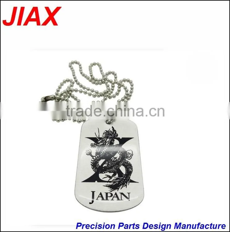 OEM ODM custom logo printed handbag metal name tags