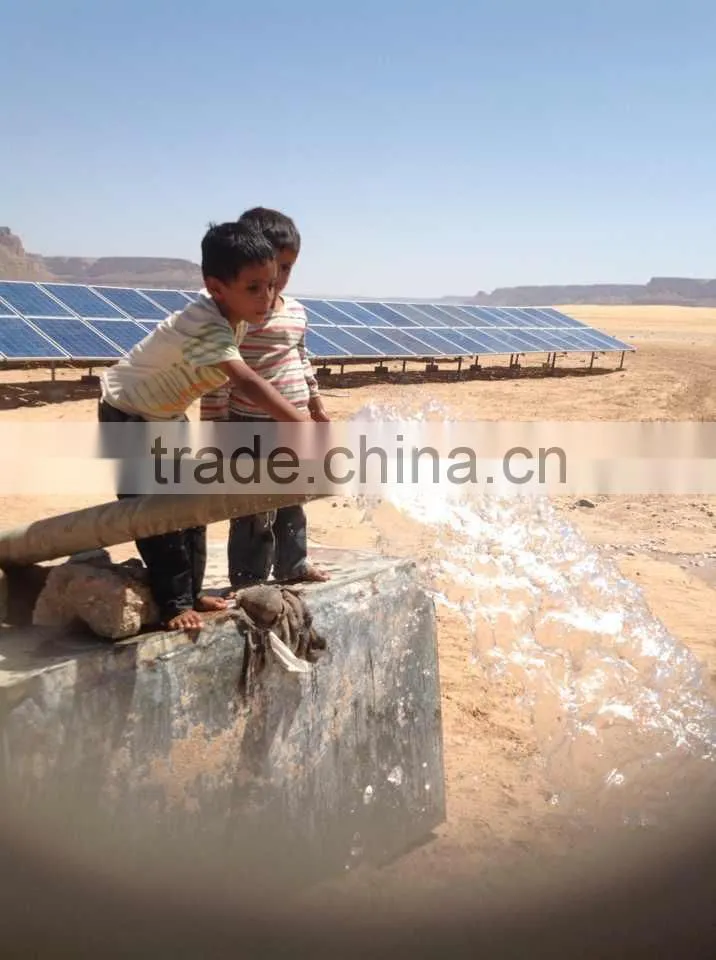JNTECH 7.5kw AC Solar Powered Submersible Pumping System for Farming
