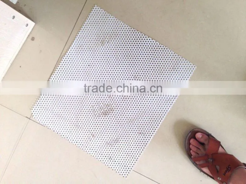 plastic perforated sheet