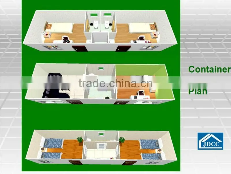 ISO standard 20 feet container house