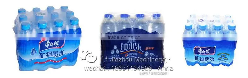 Semi Automatic PE Film Shrink Wrapping Machine sleeve Wrapper