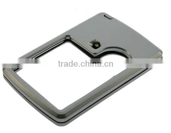2013 New Credit Card 3x 6x Magnifying LED Light Jewelry Loupe Magnifier