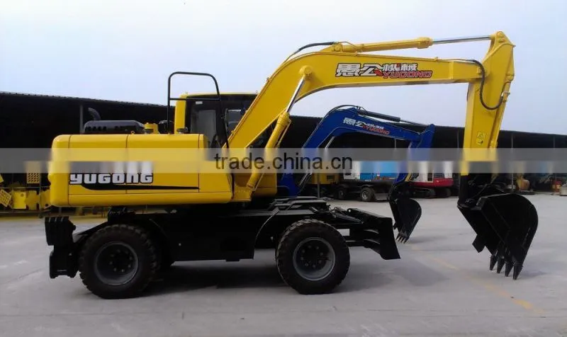 Yugong 13ton Mini Wheel Excavator Prices