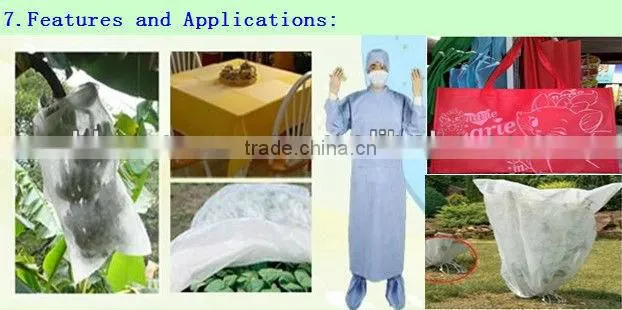 non-woven fabric for down jacket lined