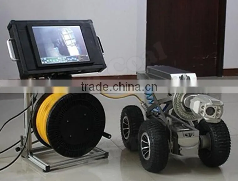 Newlys crawler pipe robot with camera
