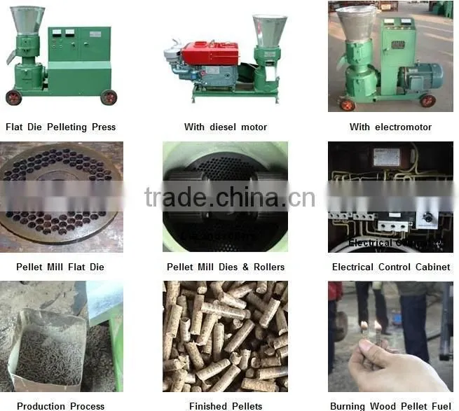 High calorific value Diesel power Biomass Pellet making machine with good quality