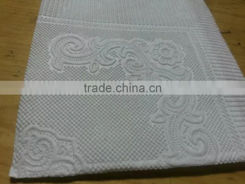 china supply book fold napkin paper making machine