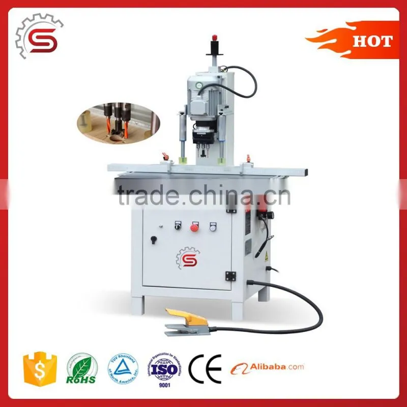 Cabinet door hinge drilling machine