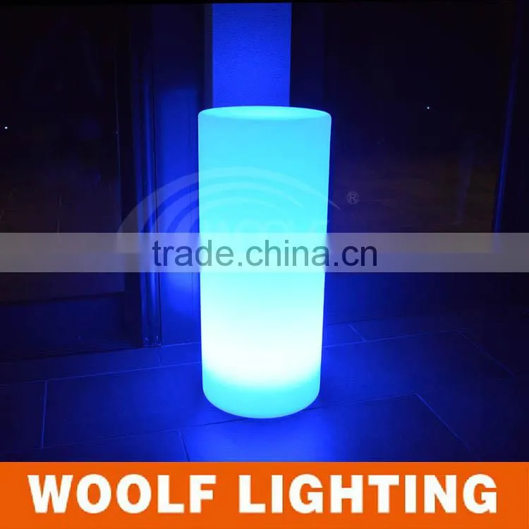 Party Events Used Waterproof LED Lighting Cylinder