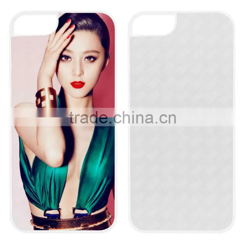 Sublimation Coated DIY 2D new product gold phone case for iPhone5/5s