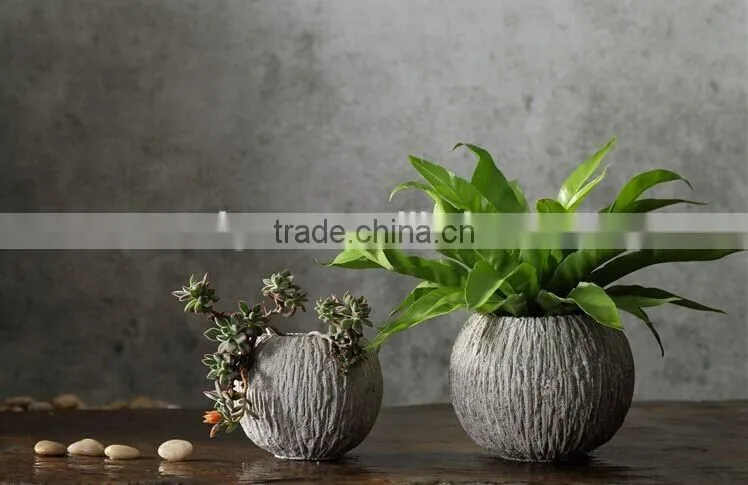2017 outdoor indoor luxury flower pot small ceramic flower pot