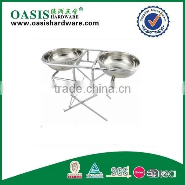 adjustable height dog feeder