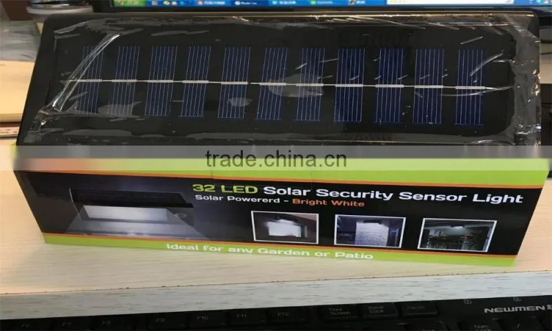 FQ-S02 32 LED Solar Security Sensor Light,Movable Bulletin Boards Notice Board Memo Board,desktop memo board