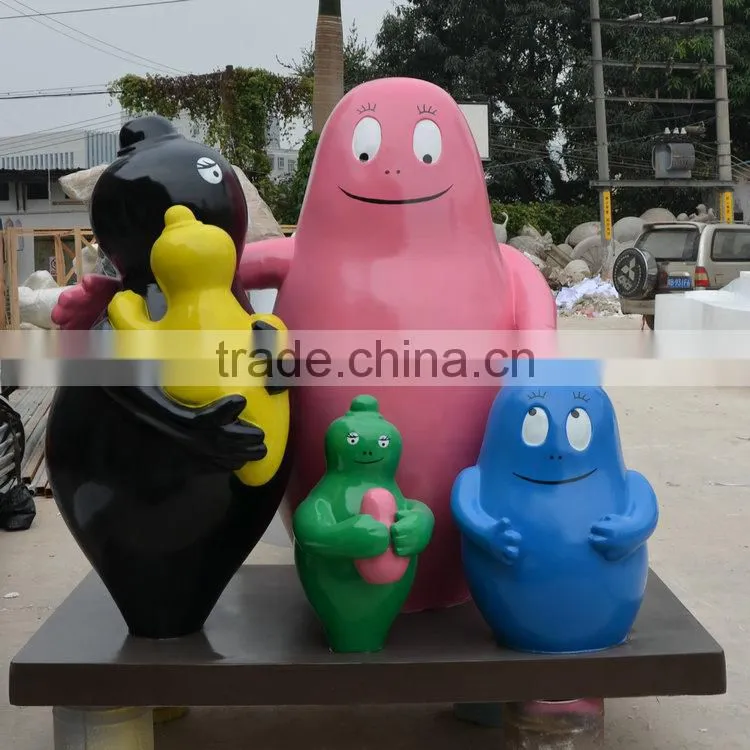 Fiberglass movie cartoon family