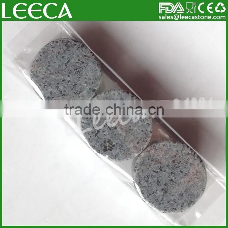 Lijia sipping ice stone/ 3pcs per set cool wine stone