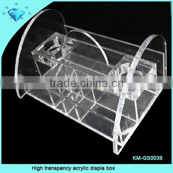 3mm black acrylic desk storge boxes